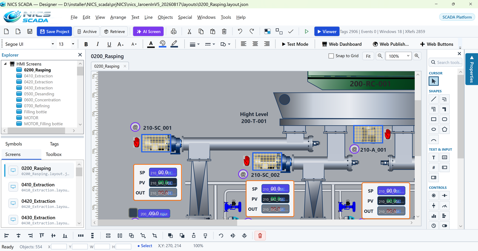 Dev Screen Builder